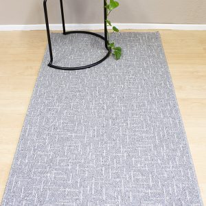 Urban 803 vaaleanharmaa buklee käytävämatto leveys 80cm