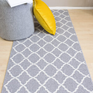 Cardiff vaaleanharmaa käytävämatto leveys 80cm (grey-sugar)