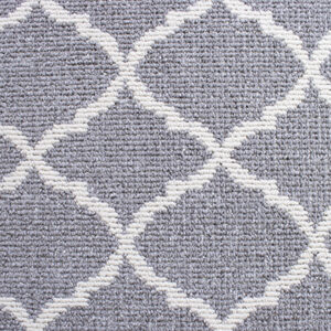 Cardiff vaaleanharmaa käytävämatto leveys 100cm (grey-sugar)