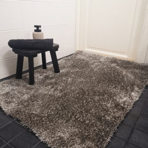 Natty harmaa kylpyhuonematto leveys 120cm (grey)