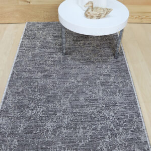 Rex helppohoitoinen matto anthracite/black leveys 80 cm